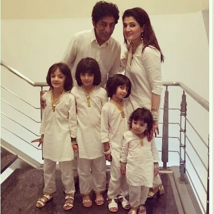 New Awesome Photos Of Adnan Shah Tipu With His Wife And Cute Daughters