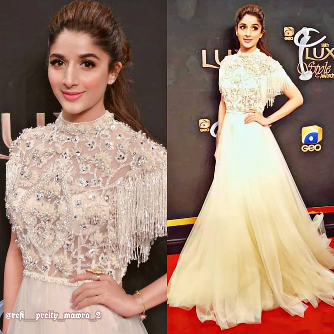 Mawra Hocane Beautiful Clicks from Lux Style Awards 2019 ...