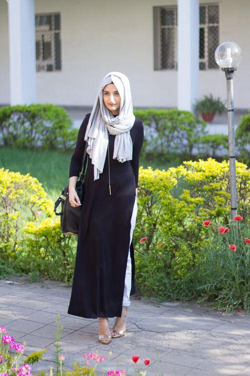 hijab style for salwar kameez