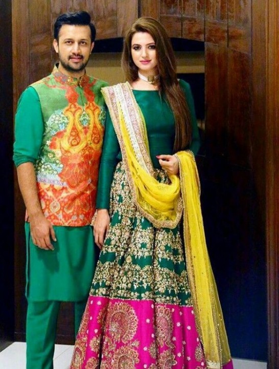 mehndi outfits for brides 2020