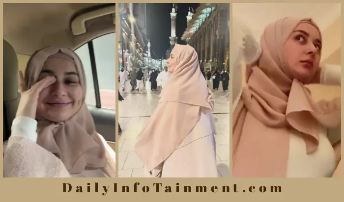 Hania Aamir performs Umrah - Beautiful Pictures from Makkah